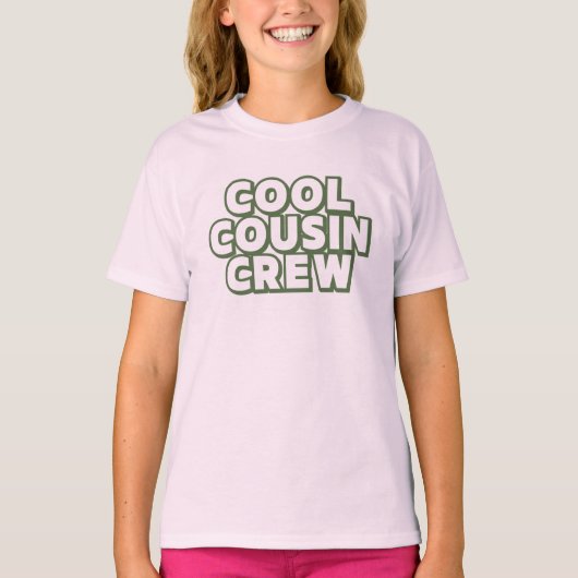 Cool Cousin Crew T-shirt (Voorkant)