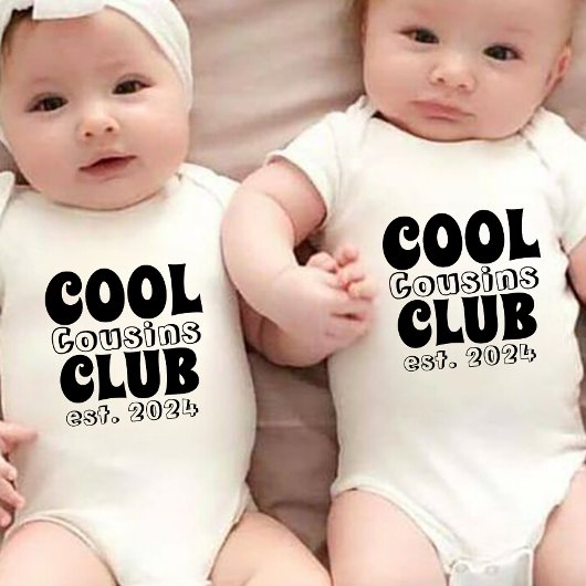 Cool Cousins Club est 20XX Romper