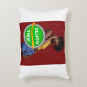 COOL ! Coussin 12" x 16" - Personnaliser polyester (Devant(Vertical))