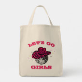 Cool Cowgirl Bachelorette Party Gift Tote Bag (Dos)