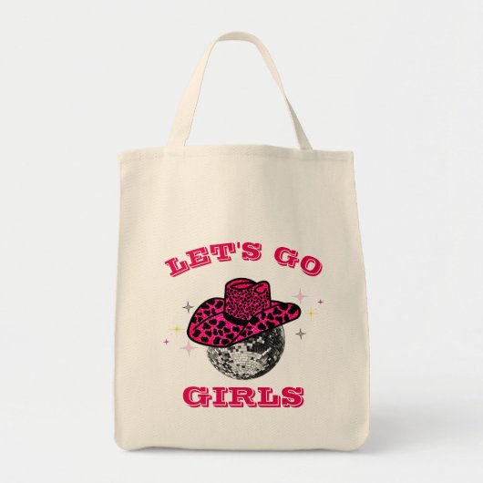 Cool Cowgirl Bachelorette Party Gift Tote Bag (Devant)