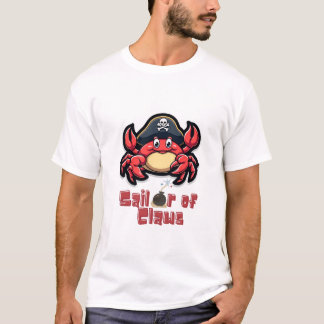 Cool Crab Pirates: Nautisch Avontuur T - shirts