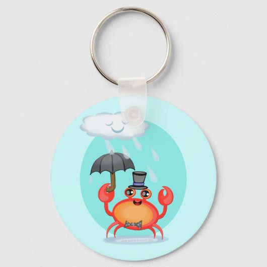 Cool Crab Sleutelhanger (Voorkant)
