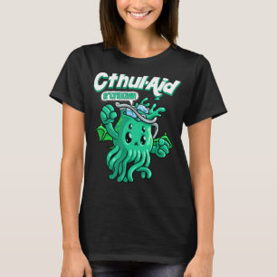 Cool Cthulhu Aid Funny Cthulhu R'lyeehh Schattigee T-shirt