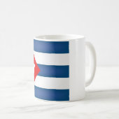 Cool Cuban Flag Koffiemok (Voorkant rechts)