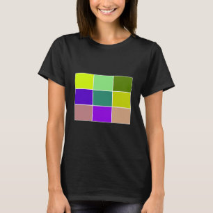 Cool Cube Graphisme Art T-shirt Vêtements Femmes H