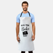 Cool Custom Real Mannen Bake Schort (Gedragen)