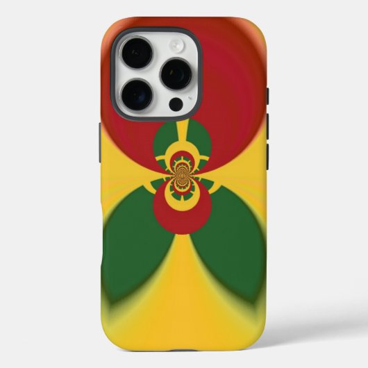  COOL CUTE RETRO Jamaicans Raster Gift Colo Case-Mate iPhone Case (Achterkant)