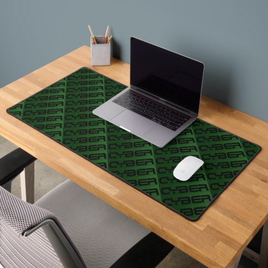 Cool Cyber Text Pattern Green (Bureau 2)