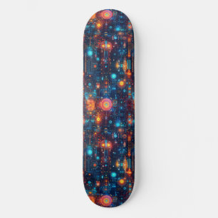 Cool Cyberpunk Anime Japanse Ontwerp Skateboard