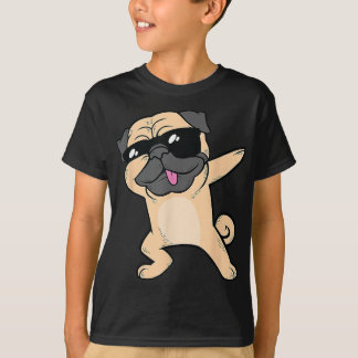 Cool Dabbing Pug Shirt - Funny Pug Dabbing Dance