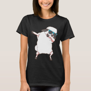 Cool Dabbing Schaap Grappige Boer Lamsdier Dancin T-shirt