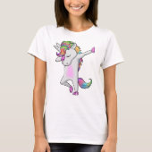 Cool Dabbing Unicorn Shirt (Voorkant)
