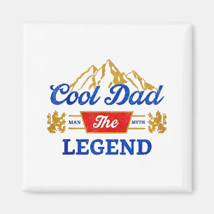 Cool Dad Bier De Legende Magneet