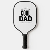 Cool dad regular dad grappige vaders dag pickleball paddle (Achterkant)
