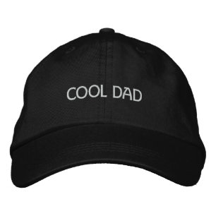 COOL DAD tekst en kleuren Geborduurde Pet
