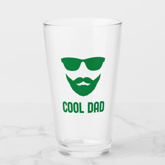 Cool Dad | U kunt de grafische ontwerpopKLEUR wijz Glas (Voorkant)