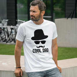 Cool Dad | U kunt de grafische ontwerpopKLEUR wijz T-shirt