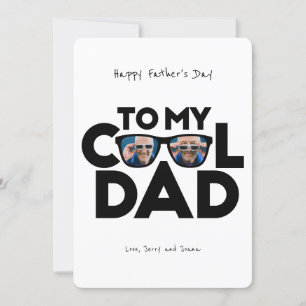 Cool Dad   VADERDAG Feestdagenkaart