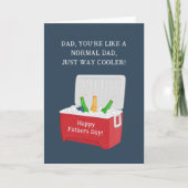 Cool Dad Vaderdag kaart (Voorkant)