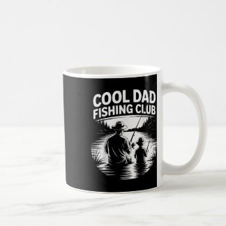 Cool Dad Vist Club Vaderdag Lake Life T-shirt Koffiemok