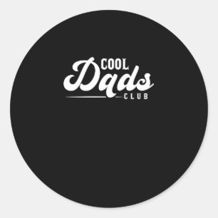 Cool Dads Club Family Matching Funny Vaderdag Ronde Sticker