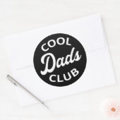 Cool Dads Club I Ronde Sticker (Envelop)