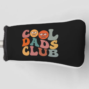 Cool Dads Club Papa Vaderdag Retro Groovy Golfheadcover