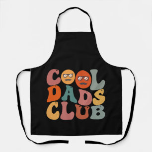 Cool Dads Club Papa Vaderdag Retro Groovy Schort