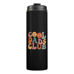 Cool Dads Club Papa Vaderdag Retro Groovy Thermosbeker