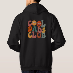 Cool Dads Club Vader Vaderdag Retro Groovy Hoodie