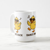 Cool Dancing Duck Koffiemok (Voorkant links)