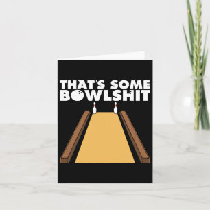 Cool Dat is een grappig bowlingcadeau voor mannen Kaart