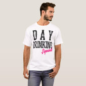 Cool Day Drink Squad Funny Alcohol Drinker Gro T-shirt (Voorkant volledig)