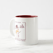 Cool de neige et frissons personnalisé Mug de neig (Devant gauche)
