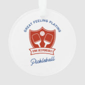 Cool de Pickleball design à porter (dos)