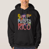 Cool de Porto Rico Sweat - shirt à capuche murale, (Devant)
