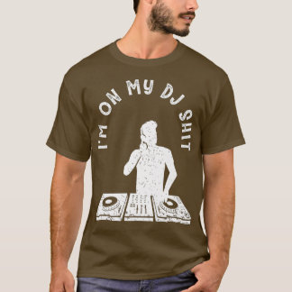 Cool Deejay Afbeelding Disc Jockey Meme Mixer Head T-shirt