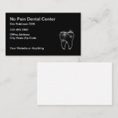Cool Dentist Office Carte de visite Design (Devant / Derrière)