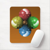 Cool Design Mousepad Muismat (Met muis)