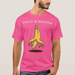 Cool Designer Dolce en banana Fruit Lover T-shirt