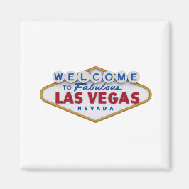 Cool Designer Magnet Welkom bij Las Vegas Magneet