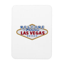 Cool Designer Magnet Welkom bij Las Vegas