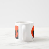 Cool Designer mok Ik hou van wandelen (Achterkant)