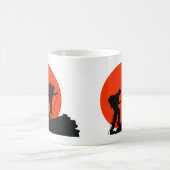 cool designer mug i love randonnée (Centre)