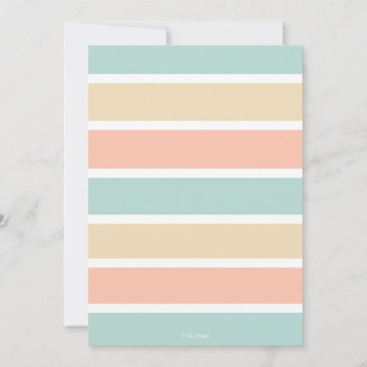 Cool d'été | Ice Cream Beach Invitation d'annivers (Dos)