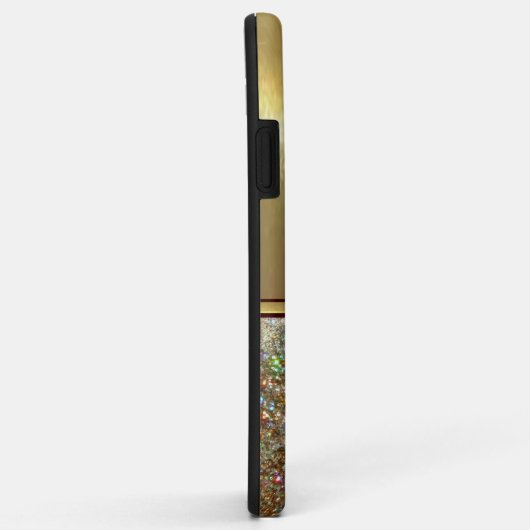 Cool Diamond Sparkle Gold Design Hoesje (Achterkant/rechts)