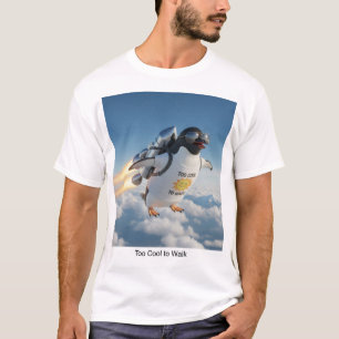 Cool dierenvrienden T-shirt Grappige vliegende pi
