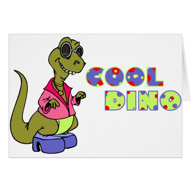 Cool Dino (Devant horizontal)