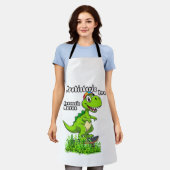 Cool Dino on a Skateboard Schort (Gedragen)